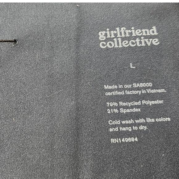 GIRLFRIEND COLLECTIVE Women's Skyline Compressive High-Rise Legging, Size Large - Picture 6 of 11